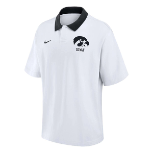 Iowa Hawkeyes Nike Jersey Polo 2XLarge White