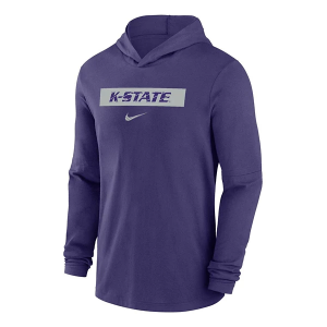 Kansas State Wildcats Nike Lightweight Sideline Coaches T-Shirt Small Orchard