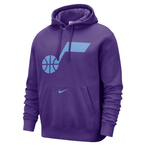 Utah Jazz Nike 2024 City Edition Club Hoodie Medium Purple