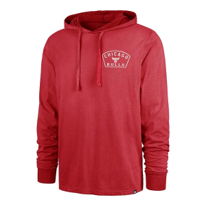 Chicago Bulls 47 Brand Overhand Hoodie Large Red