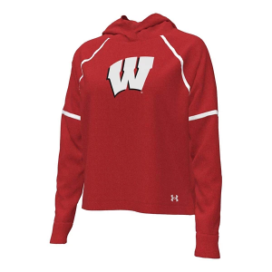 Under Armour Women's Wisconsin Badgers Rush Hoodie