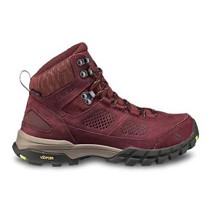 Women's Vasque Talus AT Hiking Boots Outdoor 9 Rum Raisin/Green Glow