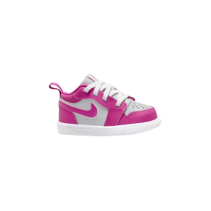 Girls' Jordan 1 Low Alt Sneakers Toddler 4T Regular Fire Pink/Iris Whisper-White