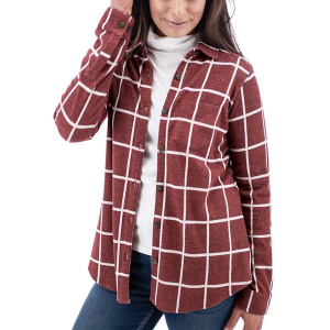 Women's Old Ranch Alora Long Sleeve Button Up Shirt XLarge Sun-Dried Tomato