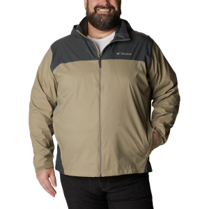 Men's Columbia Glennaker Lake Rain Jacket Small Tusk Grill