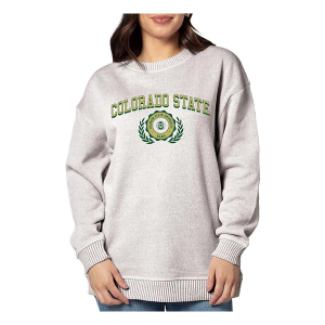 Colorado State Rams Chicka-D Women's Crew XLarge Natural