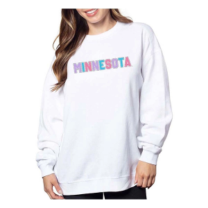 Minnesota Golden Gophers Chicka-D Women's Crew Large White
