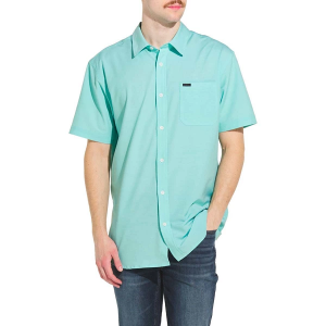 Men's O'Neill TRVLR Traverse Button Up Shirt Small Aqua