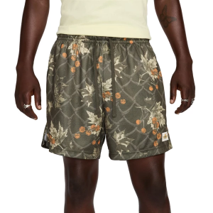 Men's Nike Club Mesh Flow NPC III Shorts XSmall Cargo Khaki/Light Curry