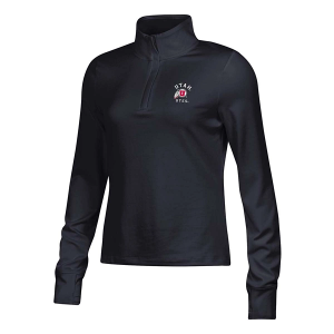Utah Utes Under Armour Women's Belong 1/4 Zip Large Black