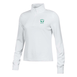 Utah Utes Under Armour Women's Belong 1/4 Zip XLarge White
