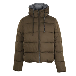 Women's World Famous/Pulse Marie Puffer Jacket Small Olive