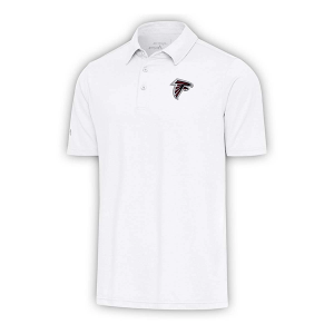 Atlanta Falcons Antigua Par Polo Small White