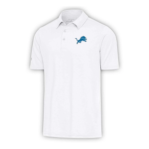 Detroit Lions Antigua Par Polo Small White