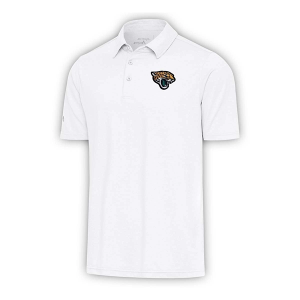 Jacksonville Jaguars Antigua Par Polo Small White