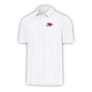 Kansas City Chiefs Antigua Par Polo Small White