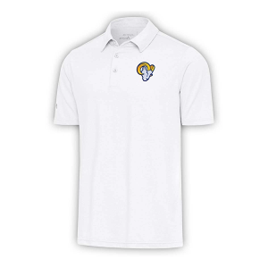 Los Angeles Rams Antigua Par Polo Small White