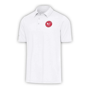 Atlanta Hawks Par Antigua Polo Small White