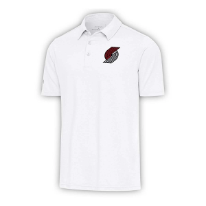 Portland Trail Blazers Par Antigua Polo Small White