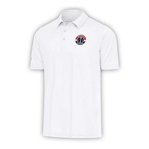 Washington Wizards Par 3 Antigua Polo Small White