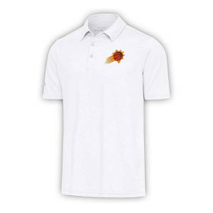 Phoenix Suns Par 3 Antigua Polo Small White