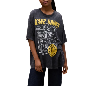 Women's Day Dreamer Kane Brown Like I Love Country Music T-Shirt One Size Reactive Black