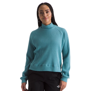 Women's The North Face Pullover Sweater Chabot XLarge Algae Blue