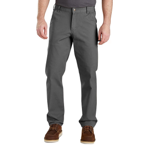 Men's Carhartt Rugged Flex Relaxed Fit Duck Utility Work Chino Pants 33 Gravel