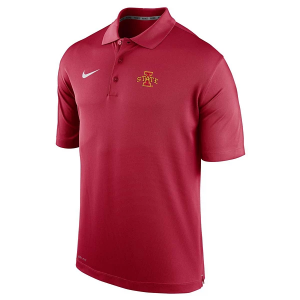 Iowa State Cyclones Nike Varsity Polo XLarge Cardinal