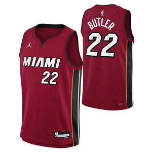 Kids' Miami Heat Jimmy Butler #21 Nike Statement Jersey XLarge Red