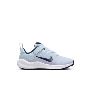 Kids' Nike Revolution 7 Shoes Little 13Y Regular Football Grey/Midnight Navy-Lilac Bloom