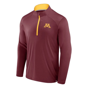 Minnesota Golden Gophers Fanatics Defender 1/4 Zip Large Maroon