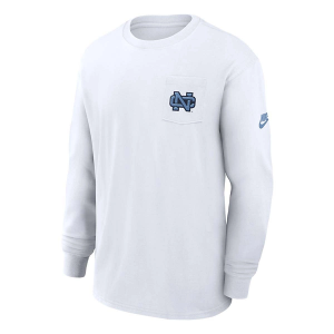 North Carolina Tar Heels Nike Max 90 T-Shirt Large White