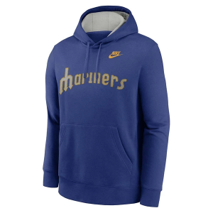 Seattle Mariners Nike Cooperstown Club Hoodie Medium Royal