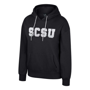 St. Cloud State Huskies Colosseum Women's Hoodie Small Black