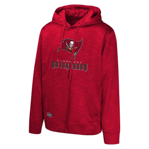 Tampa Bay Buccaneers Genuine Stuff Combine Hoodie XLarge Red