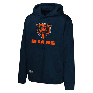 Chicago Bears Genuine Stuff Combine Hoodie Medium Navy