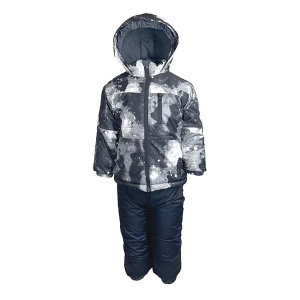 Boys' World Famous/Pulse Parker Snow Set Toddler 2T Galaxy Black