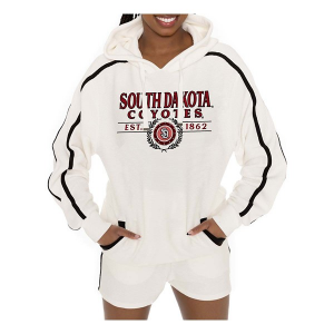 South Dakota Coyotes Gameday Couture Women's Hoodie Small Ivory