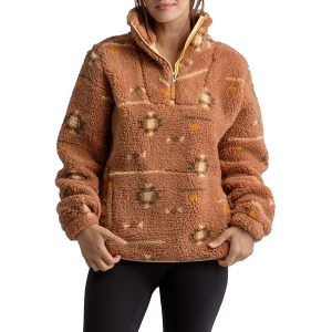 Women's LIV Outdoor Ainsley Long Sleeve 1/2 Zip Small Lion Quail Aztec