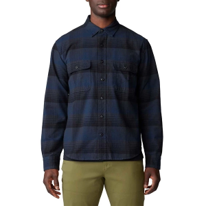 Men's Mountain Hardwear Dusk Creek Long Sleeve Flannel 2XLarge Dark Storm