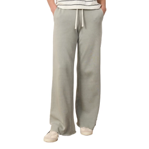 Women's Marine Layer Cloud 9 Fleece Anytime Wide Leg Pants Large Shadow