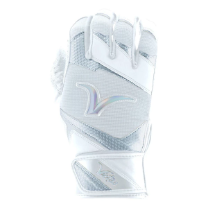 Men's Victus Showtime 3.0 Baseball Batting Gloves White 2XLarge