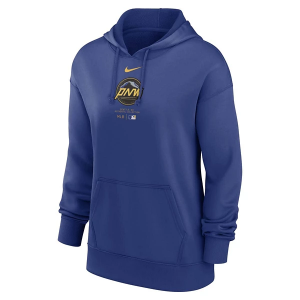 Women's Seattle Mariners Nike Authentic Collection City Hoodie Medium Blue