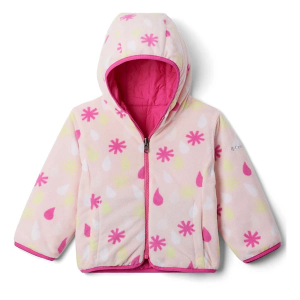 Columbia Double Trouble II Puffer Jacket Toddler 2T Pink Ice/Satin Pink