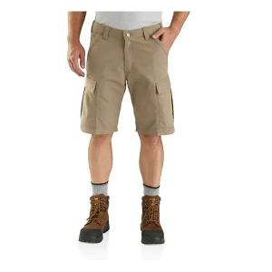 Men's Carhartt Force Relaxed Fit Ripstop Cargo Shorts 32 Dark Khaki
