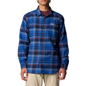 Men's Columbia Pitchstone Heavyweight II Long Sleeve Flannel XLarge Navy