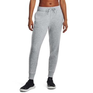 Women's Under Armour Rival Fleece Joggers 2XLarge Light Grey Heather Tall