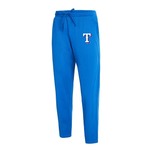 Texas Rangers Concepts Sport West Sweatpants Medium Royal