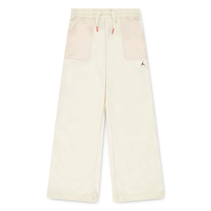 Girls' Jordan Crafted Utility Woven Cargo Pants Large Coconut Milk